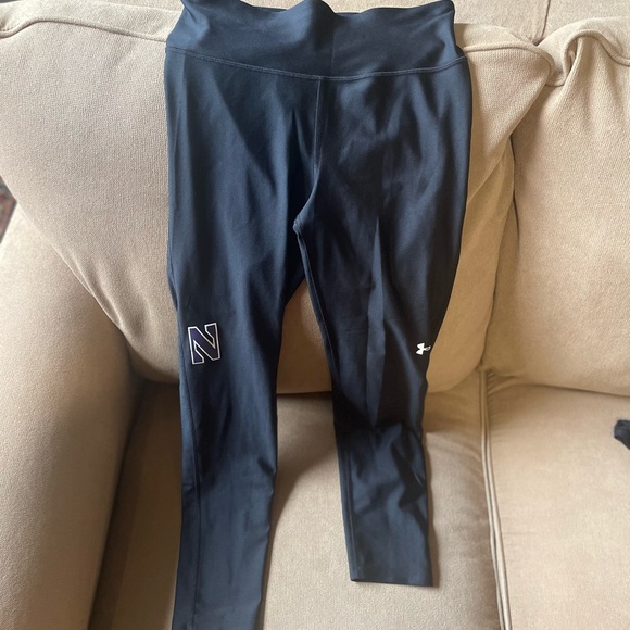 TALL Northwestern Black Leggings - Picture 1 of 3